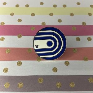 World of Motion Blue Epcot Symbols Hidden Mickey Disney Pin